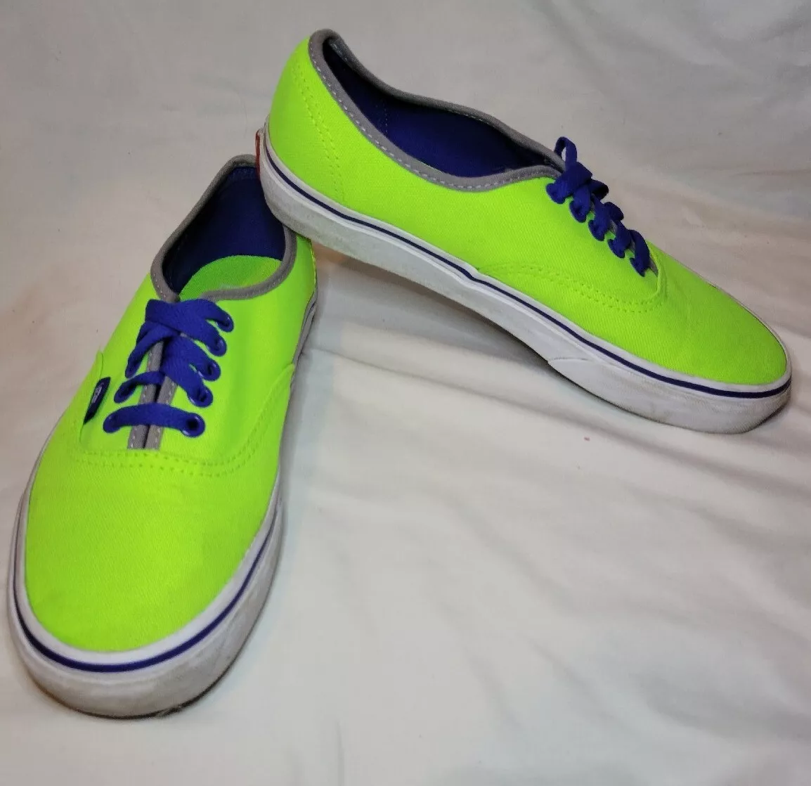 Vans authentic top neon green