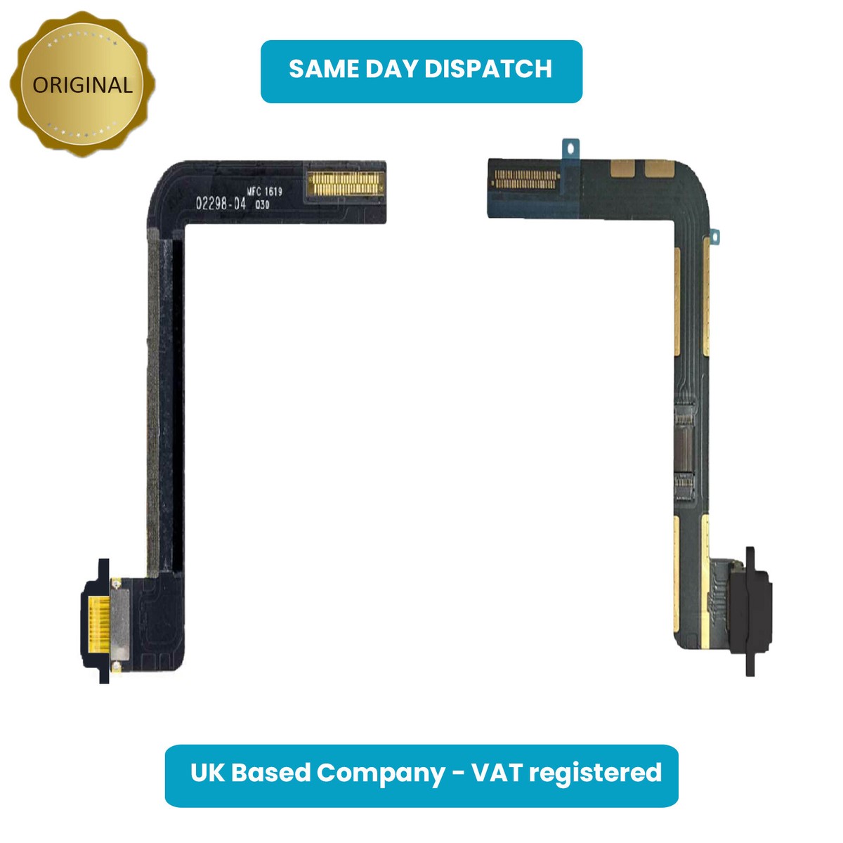 iPad 6th Gen 2018 Charging Port Dock Connector Flex Cable
