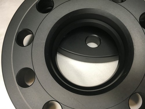 WMW 15mm Hubcentric 5x112 BMW I3 I8 Wheel Spacers I01 I12 Black - Picture 10 of 12