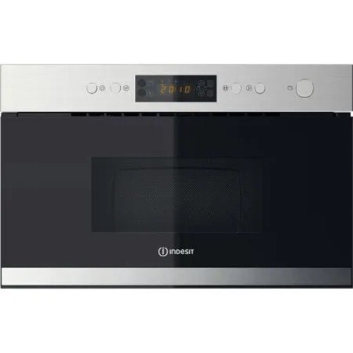 Indesit MWI3213IX Built-in 22L Microwave Oven  Wall Cupboard Mountable