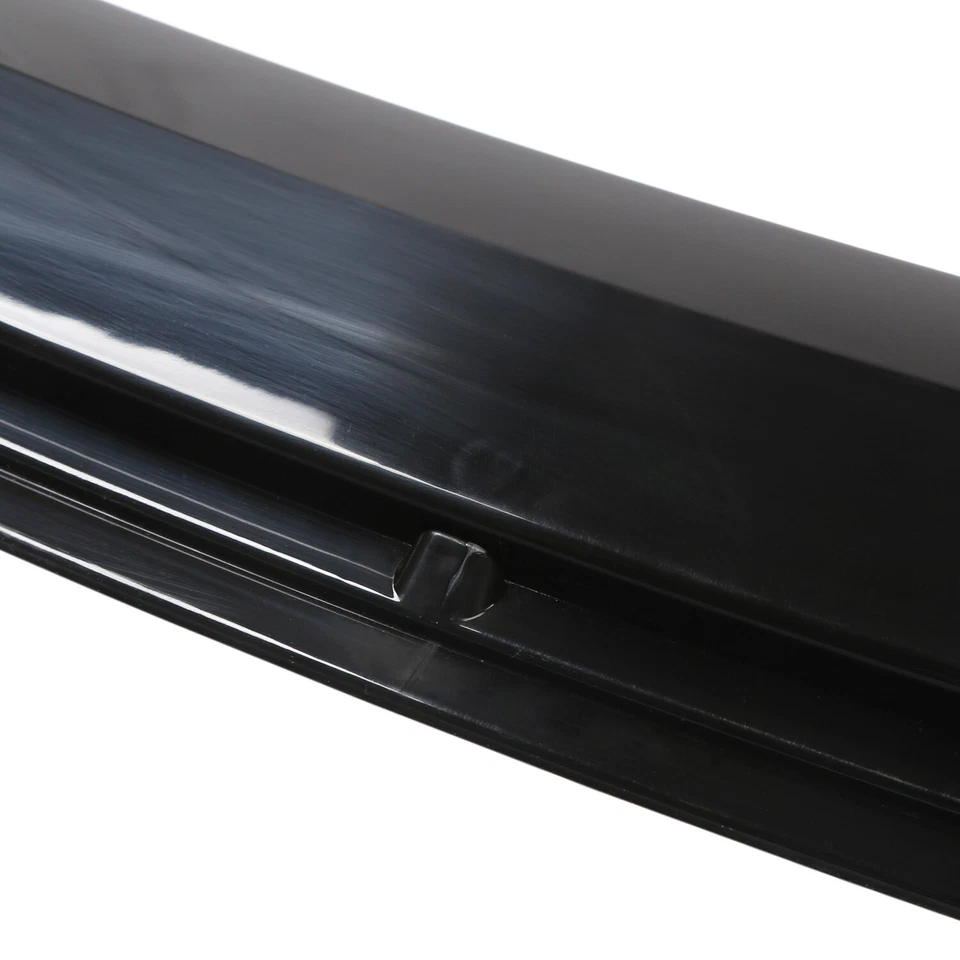 Gloss Black Car Front Bumper Lip Spoiler Splitter +Strut Rods For Nissan GT-R US - Image 4 of 4