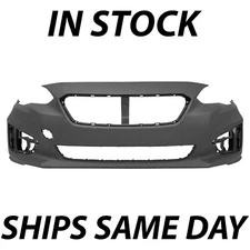NEW Primered - Front Bumper Cover for 2017 2018 2019 Subaru Impreza Sedan/Hatch