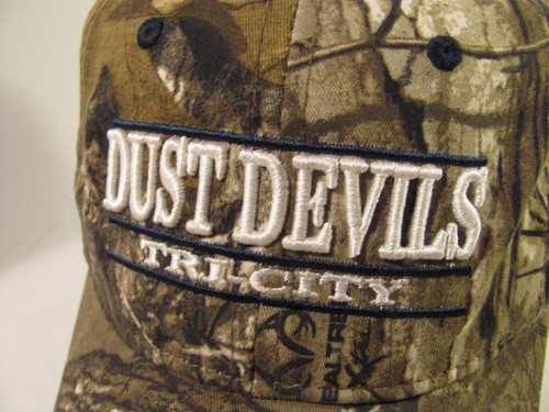 Cappello Tri City Dust Devils mimetico MiLB berretto a sfera barra divisa logo scritta regola - Foto 4 di 9