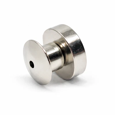 Locking Pin Back Badge Magnet Makes Badge it Into a Fridge Magnet Collectable - Image 1 of 4