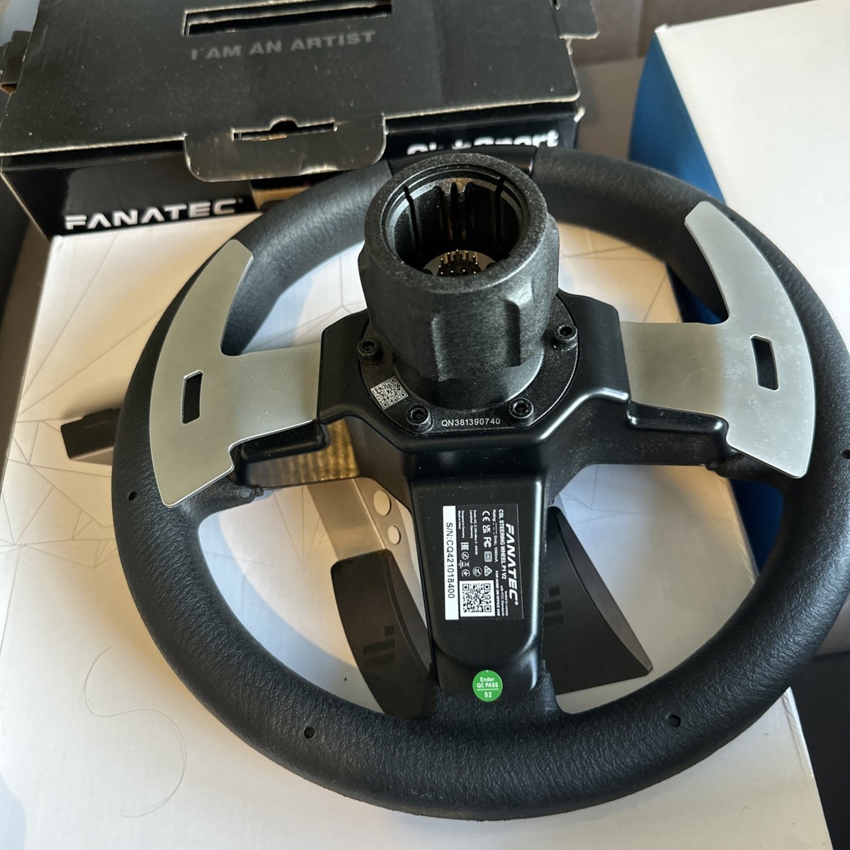 Fanatec CSL Steering Wheel P1 V2 With QR1 Lite | eBay UK