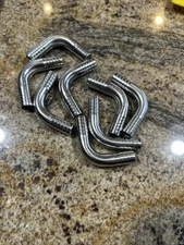 NEW Stainless  3/8" BARB  90 DEGREE Fittings Lot of 8 COKE part# 12939