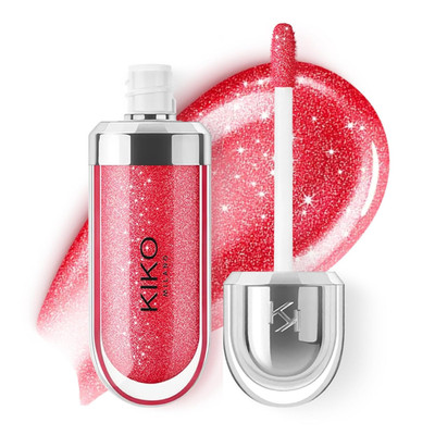 KIKO Milano 3D Hydra Lip Gloss   High Shine, Hydrating, Plumping, Non-Sticky, Mo
