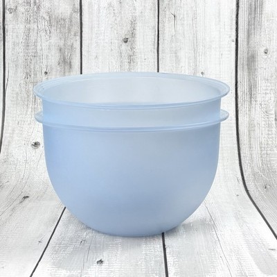 2 Tupperware Impressions Replacement Mixing Bowls 4.3 Liter #3091B Bowls ONLY