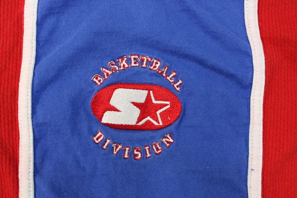 Starter Romper Infant Boys 6-9 Months Blue Red Basketball Division Outfit Baby — 第 2/4 张图片