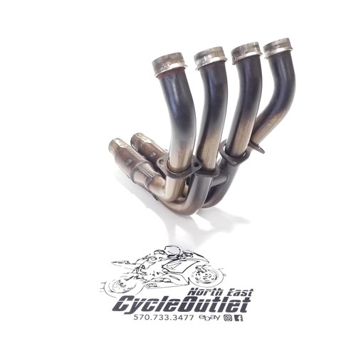 2009 08-16 YAMAHA YZF R6 OEM EXHAUST HEADER PIPES MANIFOLD 13S-14610-00-00