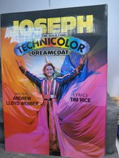 JOSEPH AND THE AMAZING TECHNICOLOUR DREAMCOAT musical  theatre tour programme