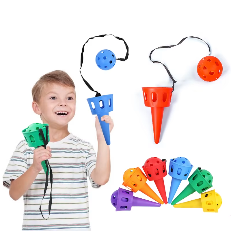Throwing Catching Sensory Integration Game Set Outdoor Toy Catching Set ...