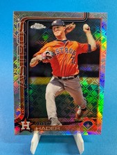 2025 Topps Chrome Logofractor Josh Hader #295 Houston Astros