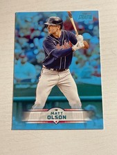 2025 Topps Stadium Club Mega Box Light Blue Parallel Matt Olson Braves 5