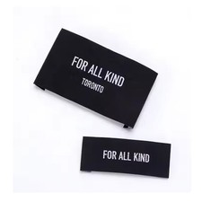 1000 Custom Woven Labels Clothing Tags Personalized Logo Sewing Brand Labels