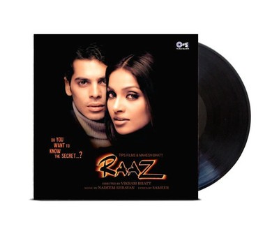 Raaz - Bollywood Vinyl LP Record Bollywood Sountrack OST Udit Narayan, Alka Yagn
