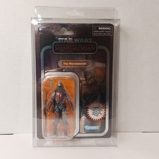 Star Wars Vintage Collection Mandalorian Carbonized Figure Kenner Carded 3.75