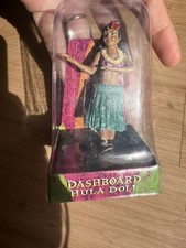Dashboard Hula Girl Dancing 4 Mini Doll Hawaii Aloha Islands Souvenir Hawaiian