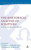 Stanley E. Porter (U. A.) | The Rhetorical Analysis Of Scripture | Buch (1997)