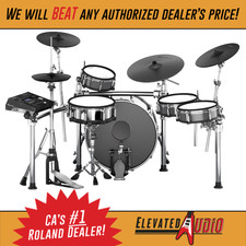 Roland TD-50KVX V-Drum Kit w/ 22" Bass Drum TD-50X module upgrade. Buy NOW