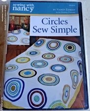 NEW SEWING WITH NANCY CIRCLES SEW SIMPLE DVD