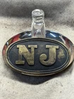 Civil War New Jersey (NJ) Cartridge Box Plate – Union State Militia
