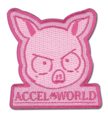 GE Animation Accel World Haru Virtuelle Figur Patch Pink Anime GE-44515
