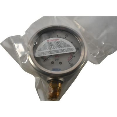 #ad #ad NEW Wika Liquid Filled Pressure Gauge 0 100 PSI 1 2#x27;#x27; NPT Bottom 2.5#x27;#x27; $29.99