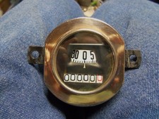 Model A Ford Stewart Warner Round Speedometer New Numbers