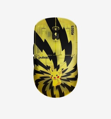 Pulsar X2 CrazyLight Pokemon Pikachu Edition Wireless Gaming Maus Korea NEU