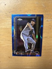 2025 Topps Chrome Update Series - Rich Hill #USC64 Blue Wave Refractor /150