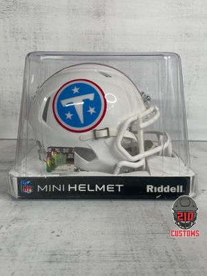 Riddell アメリカンフットボール オイラース ミニヘルメット TITANS Tennessee Titans (2026) Authentic Riddell Speed Mini Helmet | eBay