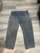 Dickies Baggy Carpenter Denim Blue Jeans Men's Size 38 Workwear