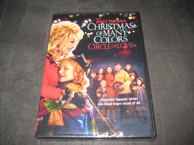 DOLLY PARTON'S CHRISTMAS OF MANY COLORS CIRCLE OF LOVE (DVD 2016)  BRAND NEW