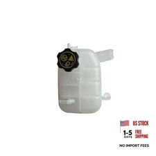 Engine Coolant Reservoir Tank With Cap, Radiator Overflow Tank Compatible With