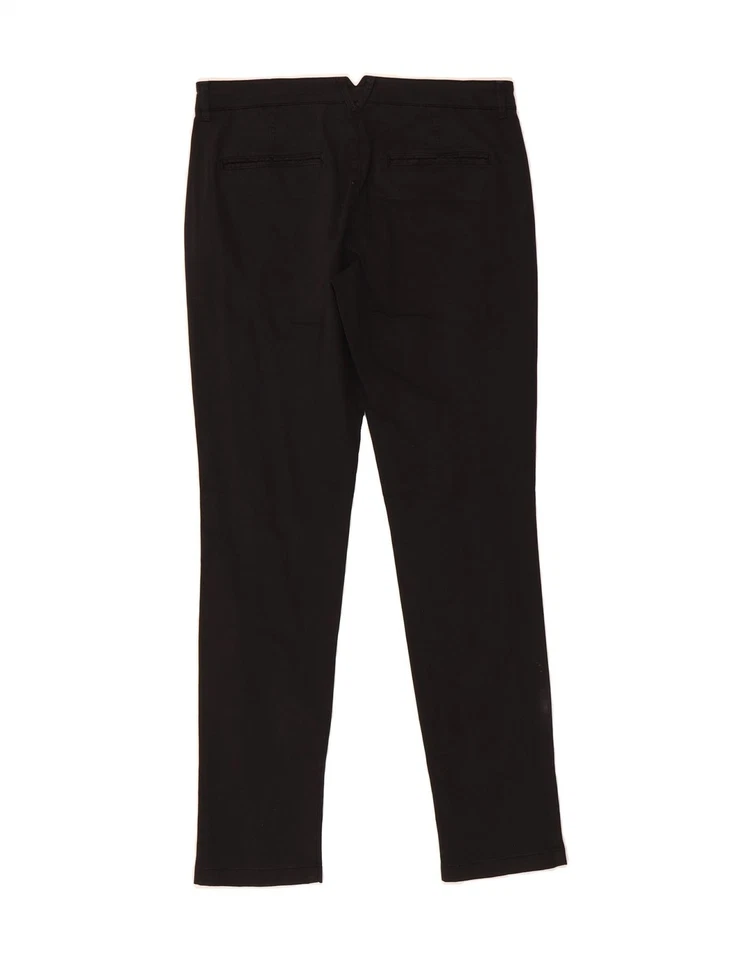 Pantalones chinos MASSIMO DUTTI para mujer calce informal EU 40 medianos W32 L32 negros BU05 Foto 2 de 3