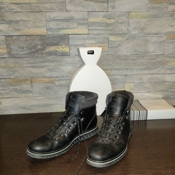 Men Cole Haan Boots Black 42