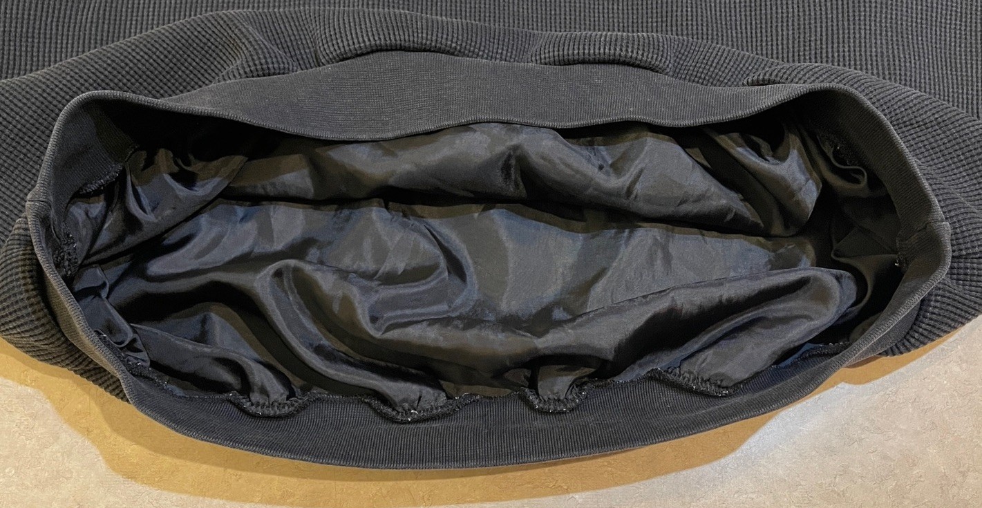 Vtg Cincinnati Bengals Pullover Logo Athletics Pro Line Waffle Knit Lined Sz XL