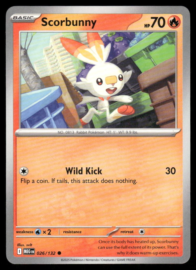 ME01: Mega Evolution #026/132 Scorbunny