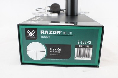 Vortex Razor HD LHT 3-15x42 HSR-5i MRAD Reticle scope - RZR-31502