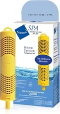 Nature2 Mineral Filters Sticks for Hot Tub Swimming Pool (Yellow,2-Pack)