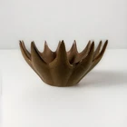 Vintage Rare Red Wing Pottery Charles Murphy Splash MCM 1490 Brown Speckle 7”