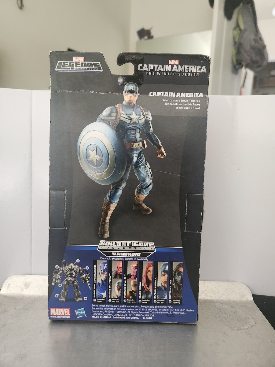 Marvel's Captain America　Winter Soldier Amazon.com: Marvel Hasbro Legends Series Captain America