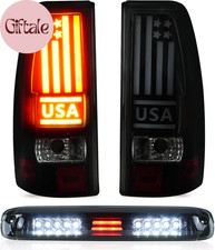 Tail Light  3Rd Brake Lamp for Chevy Silverado 1500 2500 1999-2002, 1500 2500 H