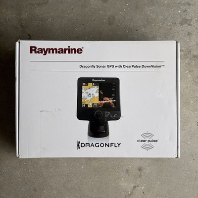 Raymarine Dragonfly 6 Sonar GPS E70085 w/ Mount & Transducer + Accessories NEW