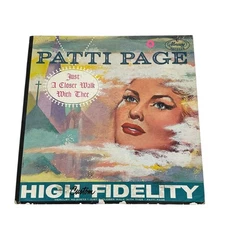 Patti Page Just A Closer Walk With Thee LP Vinyl Mercury Records MG-20573 Promo