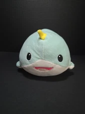 Fiesta Lil Huggy Lyssa 7" Plush Narwhal Aqua Green Soft Stuffed Sea Animal