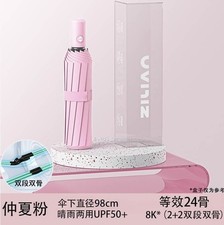 Umbrellas Automatic Open Close Folding Rain Wind Sun Shade Heavy Duty Strong New