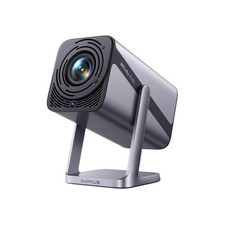  4K Support/Auto Focus/360 Adjustable Stand Smart-Mini-Projector with WiFi 6 ...