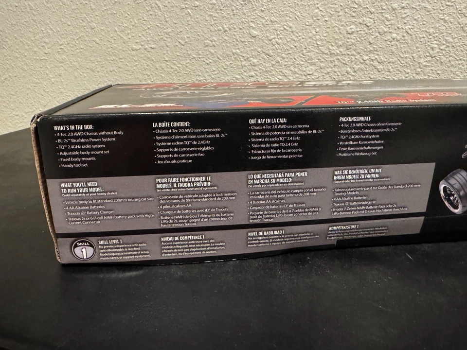 TRAXXAS 83124-4 4-Tec 2.0 BL-2s Chassis No Body 250 TRAXXAS NEW - Image 3 of 4